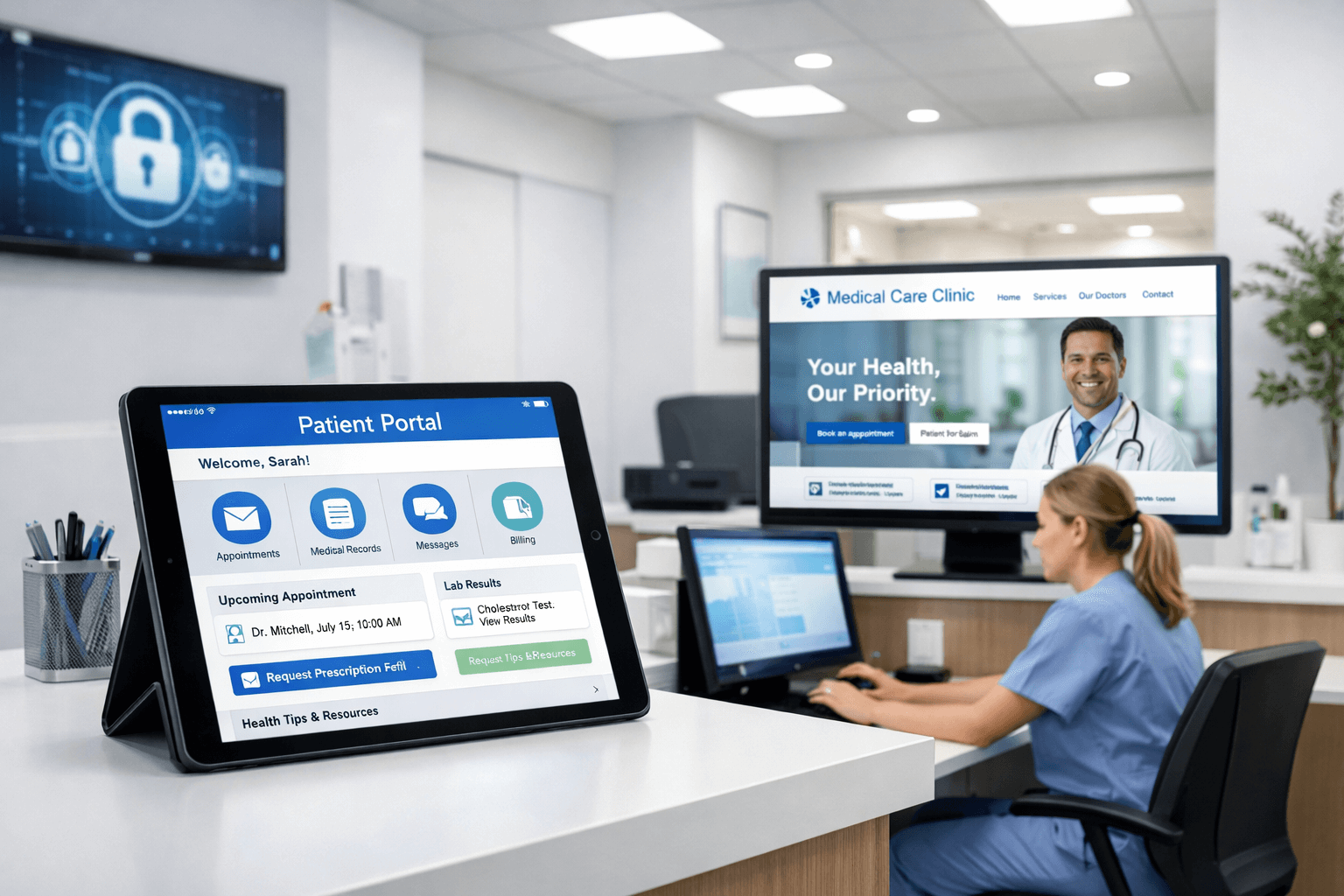 7 Key Features for HIPAA-Compliant Healthcare Websites