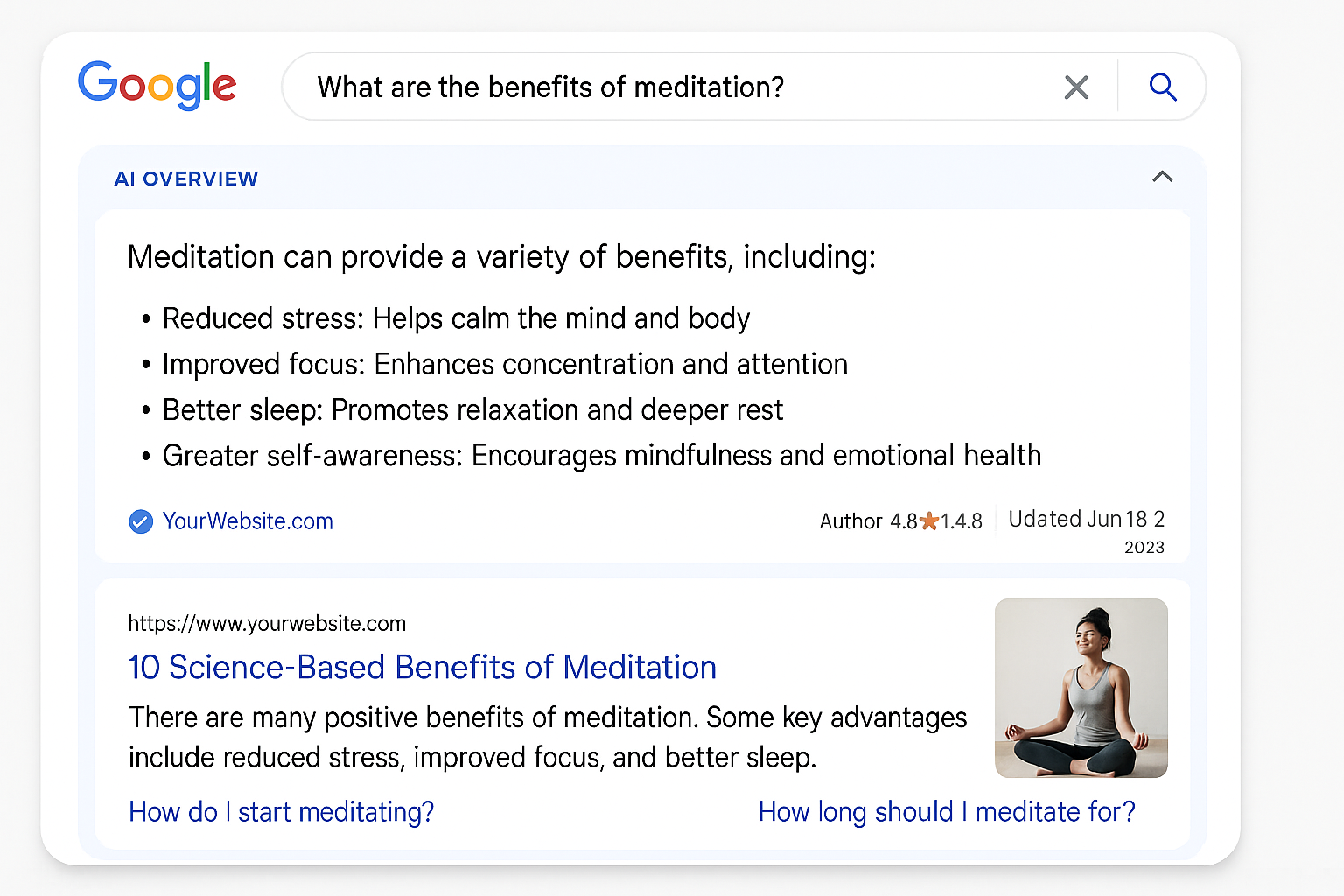 Google AI Overview / SGE