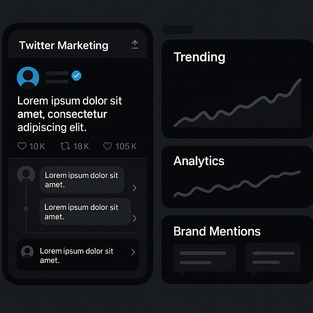 Twitter/X Marketing & Growth Services